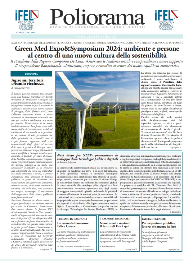 Poliorama luglio 2024 copertina