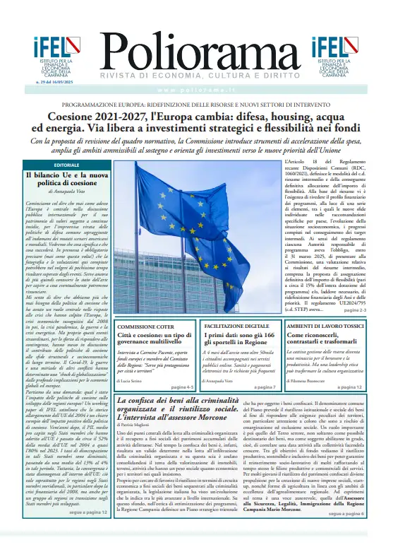 Poliorama maggio 2025 copertina