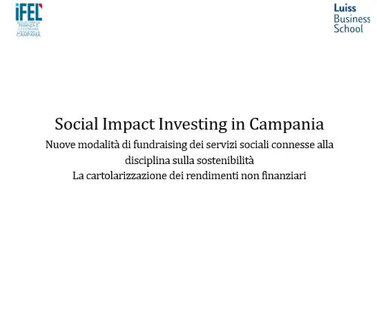 Social Impact Investing in Campania